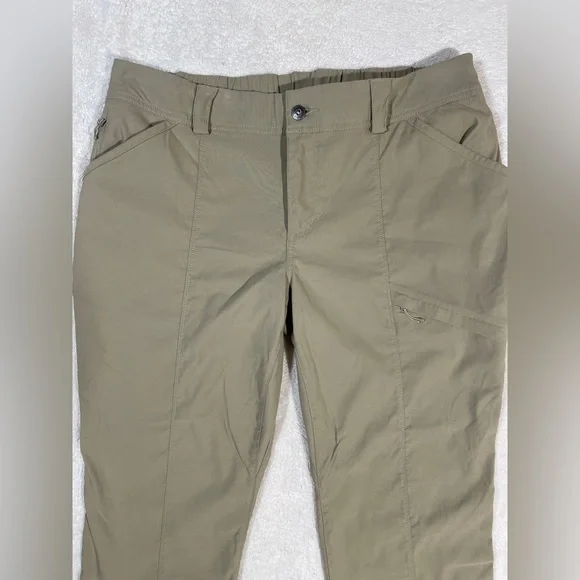 Duluth Trading Co Womens Size 36w Dry on the Fly Pants Beige - Picture 2 of 10